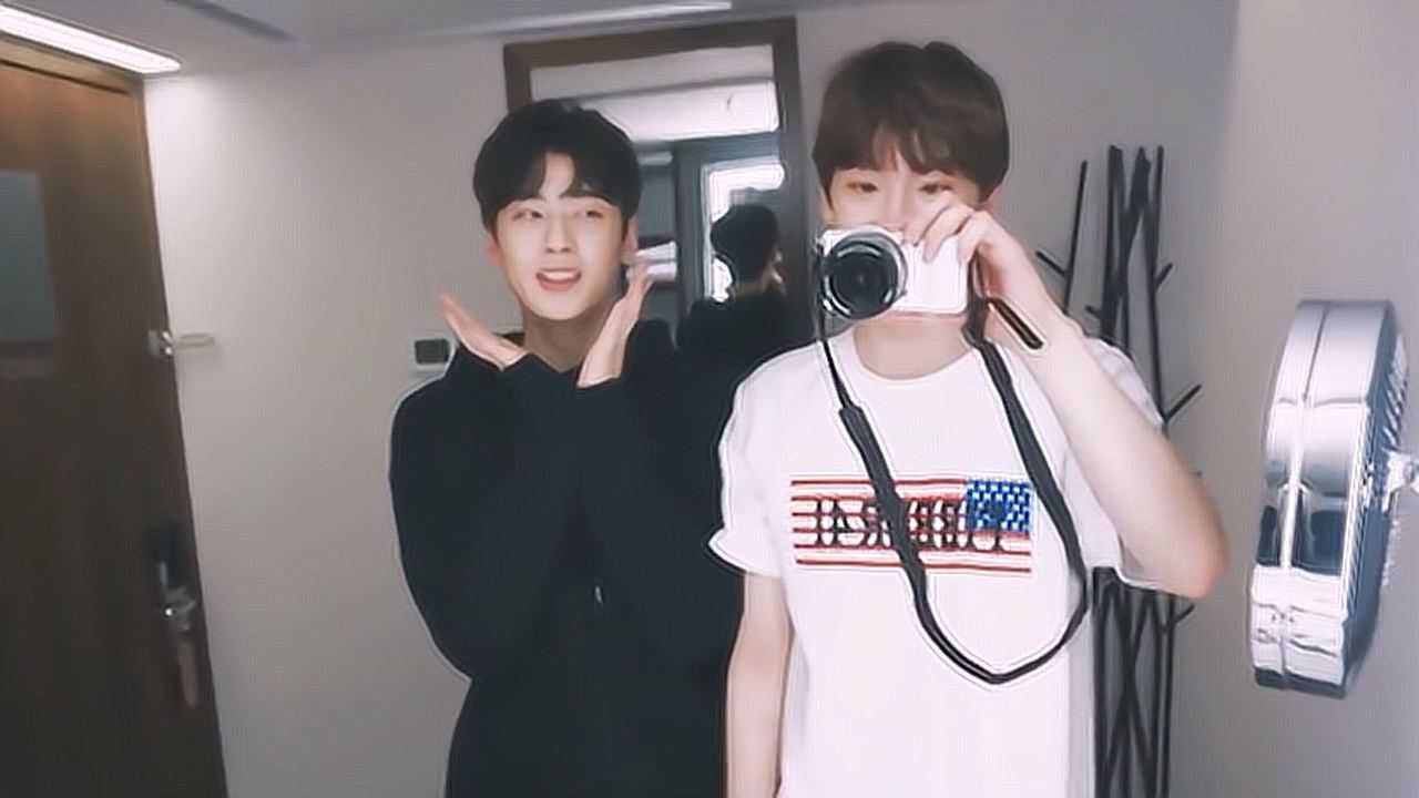 车银优尹产贺两只萌宝在一起真的太可爱了