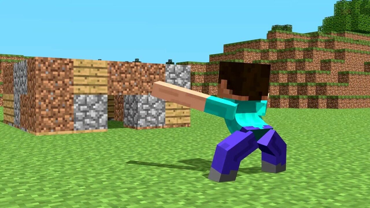 我的世界搞笑动画会变形的史蒂夫沙盒游戏