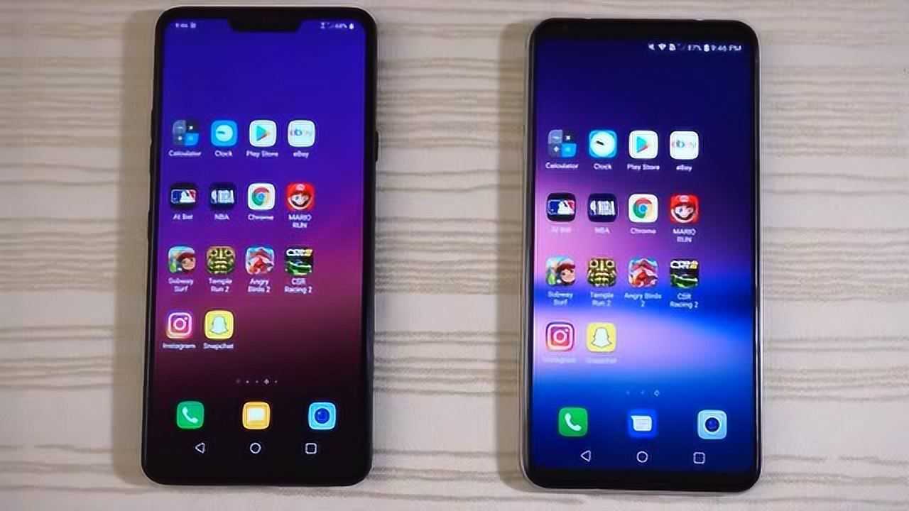 系统优化能力有多大提升?lg g7  vs lg v30 应用速度测试对比