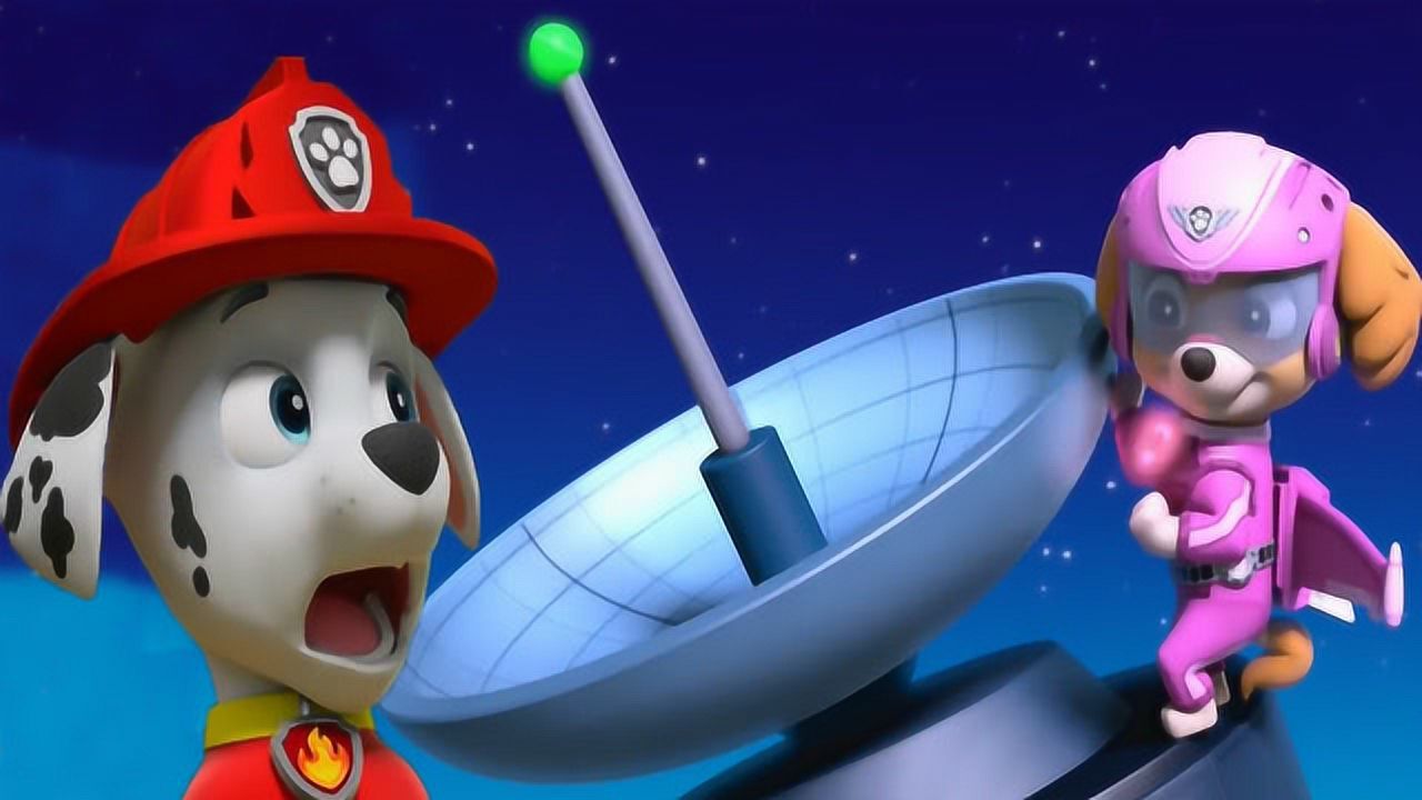 狗狗巡逻队 天天的空中救援任务成功 汪汪队立大功