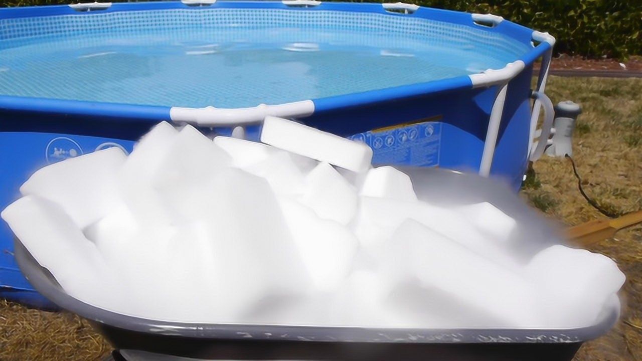 1000磅干冰制造超美仙境干冰去哪了感觉有点不可思议