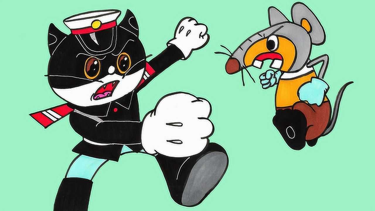 黑猫警长故事 腾讯网