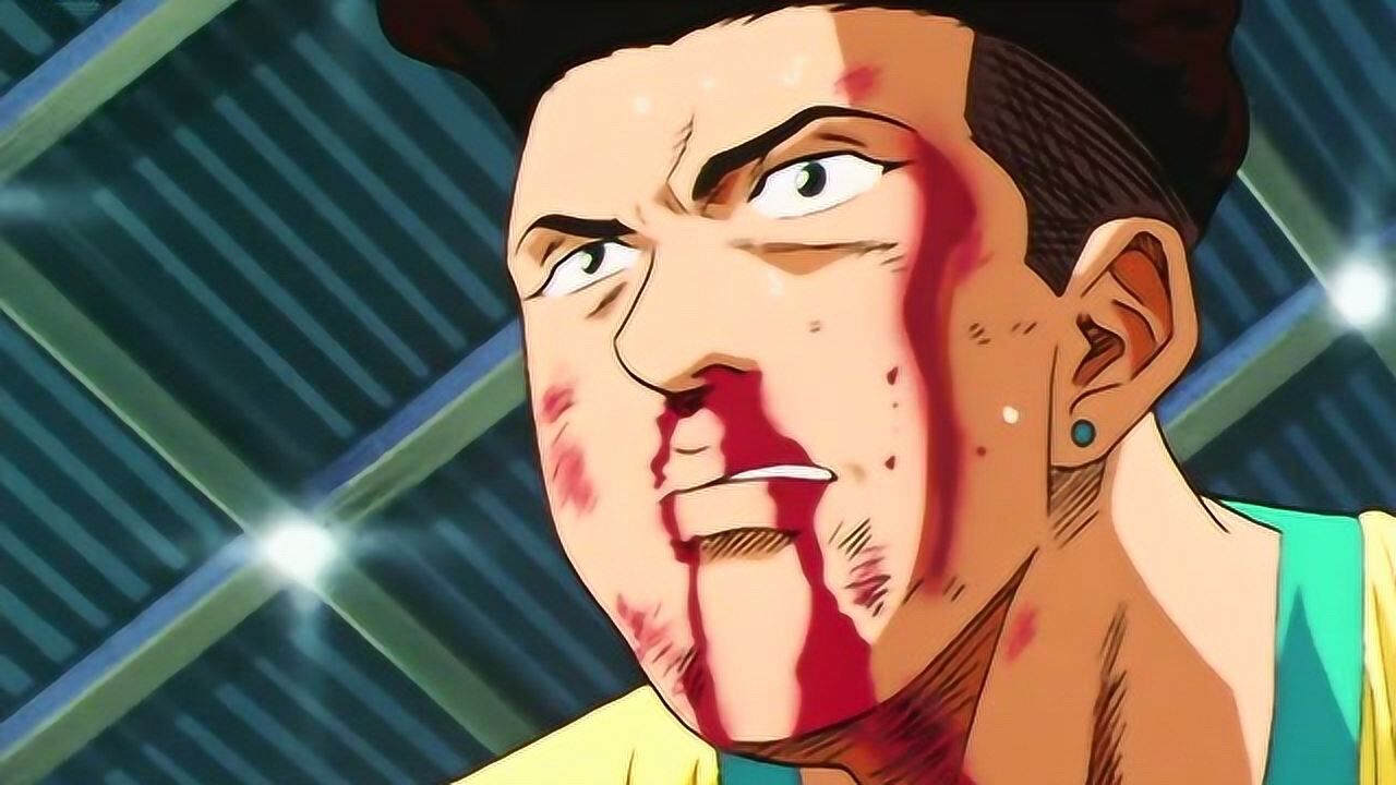 灌篮高手:三井铁男带人来篮球部捣乱,樱木军团vs三井铁男