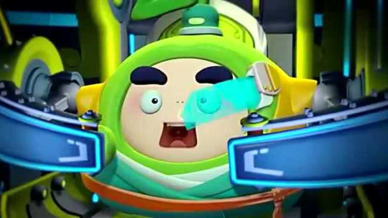 果宝特攻青梅尊一根手指头就把陆小果打废了