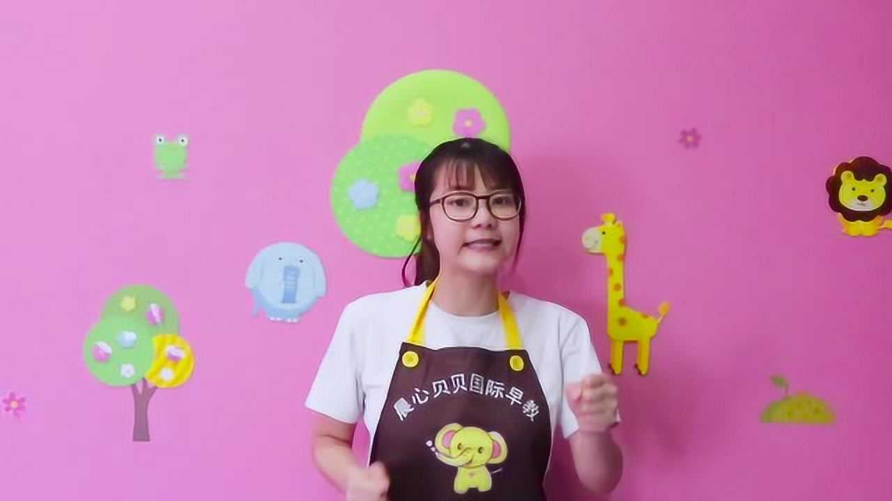 幼儿园手指游戏小白上楼梯手指律动视频简单好玩