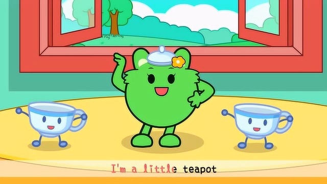 咕力咕力说唱学英语:I m a Little teapot 我是一只小茶壶!