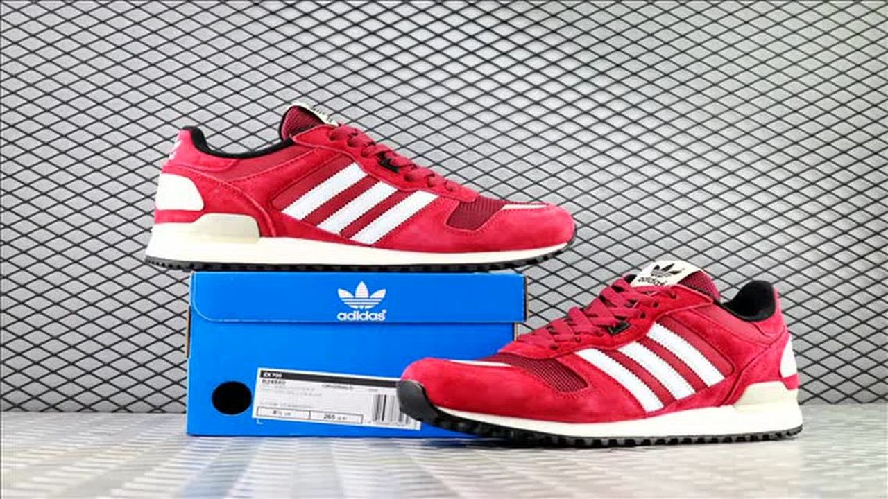 adidas zx750 三叶草复古男子运动鞋 上脚舒适