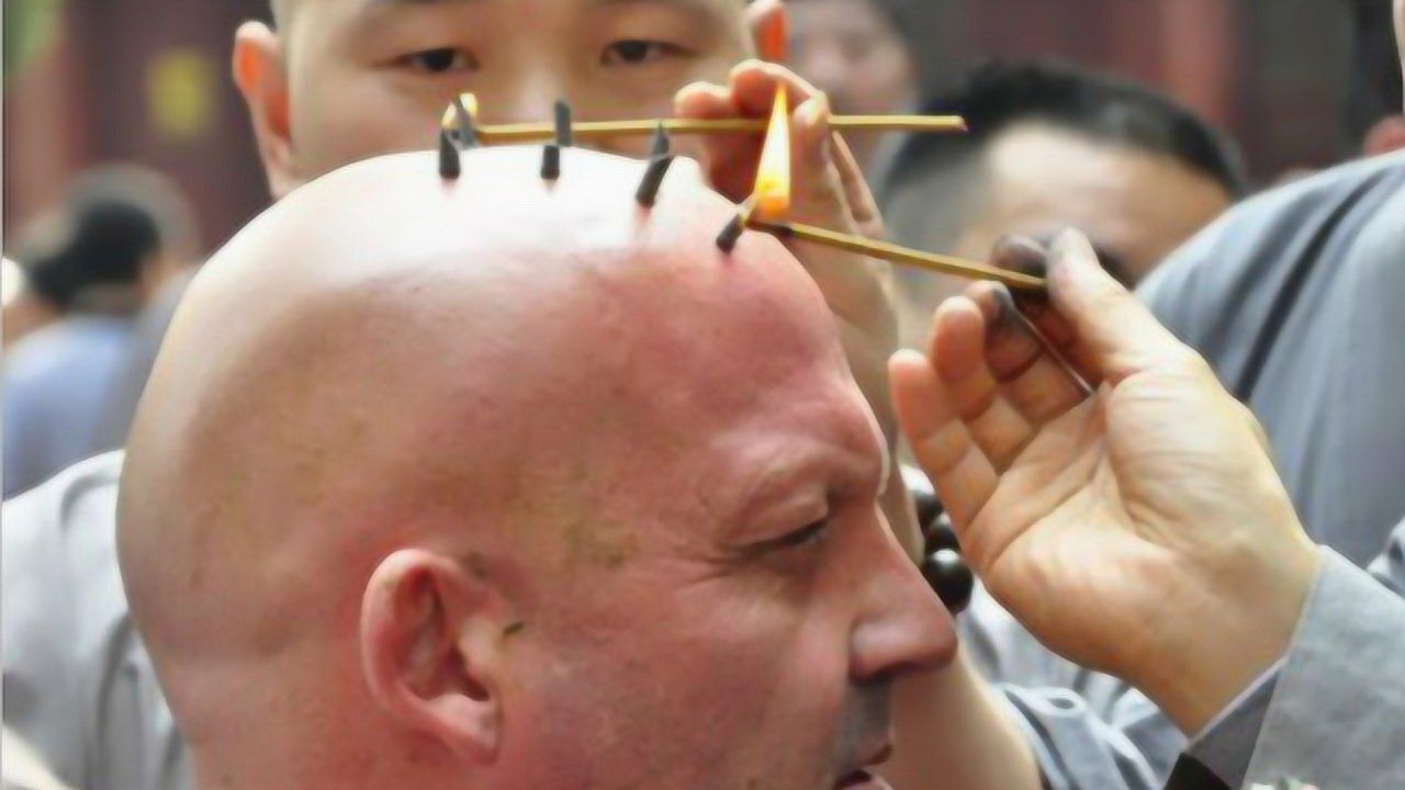为什么和尚头顶要烧戒疤,有什么作用?说出来不敢相信!_腾讯视频