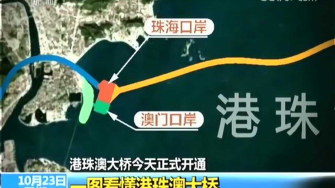 港珠澳大桥今天正式开通一图看懂港珠澳大桥_高清