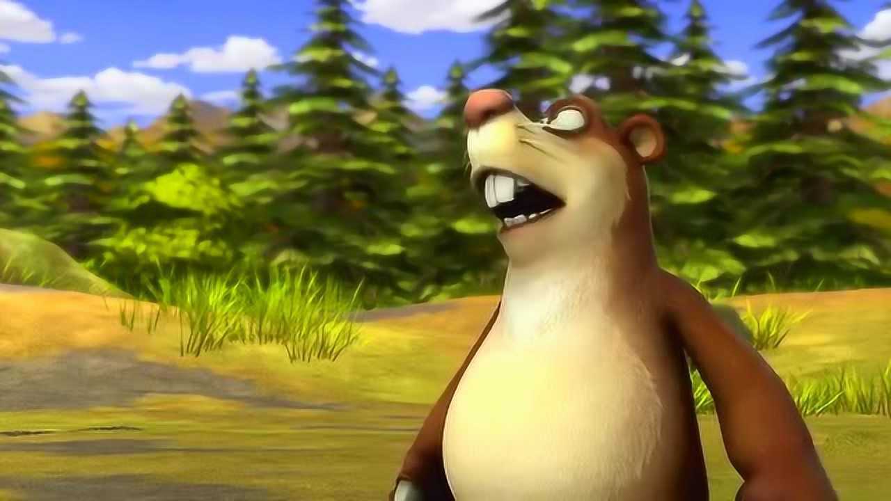 熊出没: 老鼠给地鼠拔萝卜, 造成一场地震