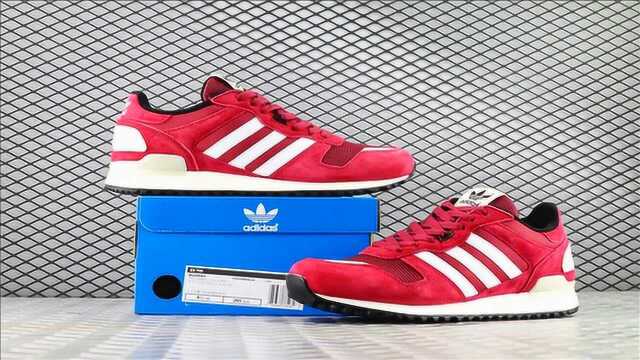 Adidas ZX750 三叶草复古男子运动鞋 上脚舒适