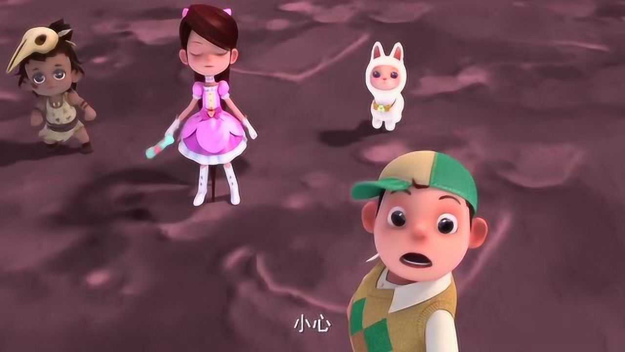 梦境守护者:杰克坐在霸王龙的头上,在空中四处翱翔威风极了