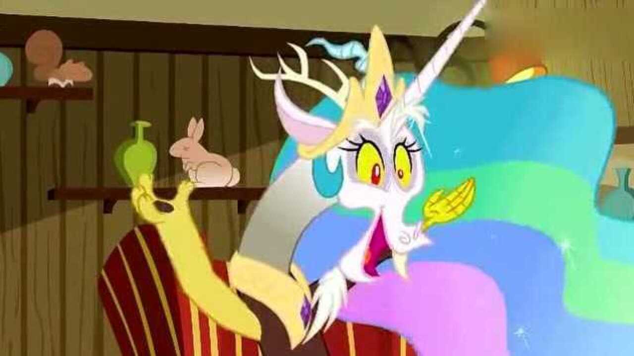 小马宝莉变成宇宙公主的造型无序是天生的捣蛋鬼