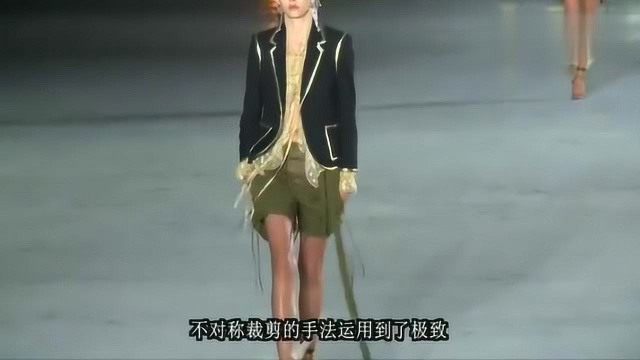 巴黎铁塔夜色中一道美丽风景!圣洛朗Saint Laurent2018夏装秀!