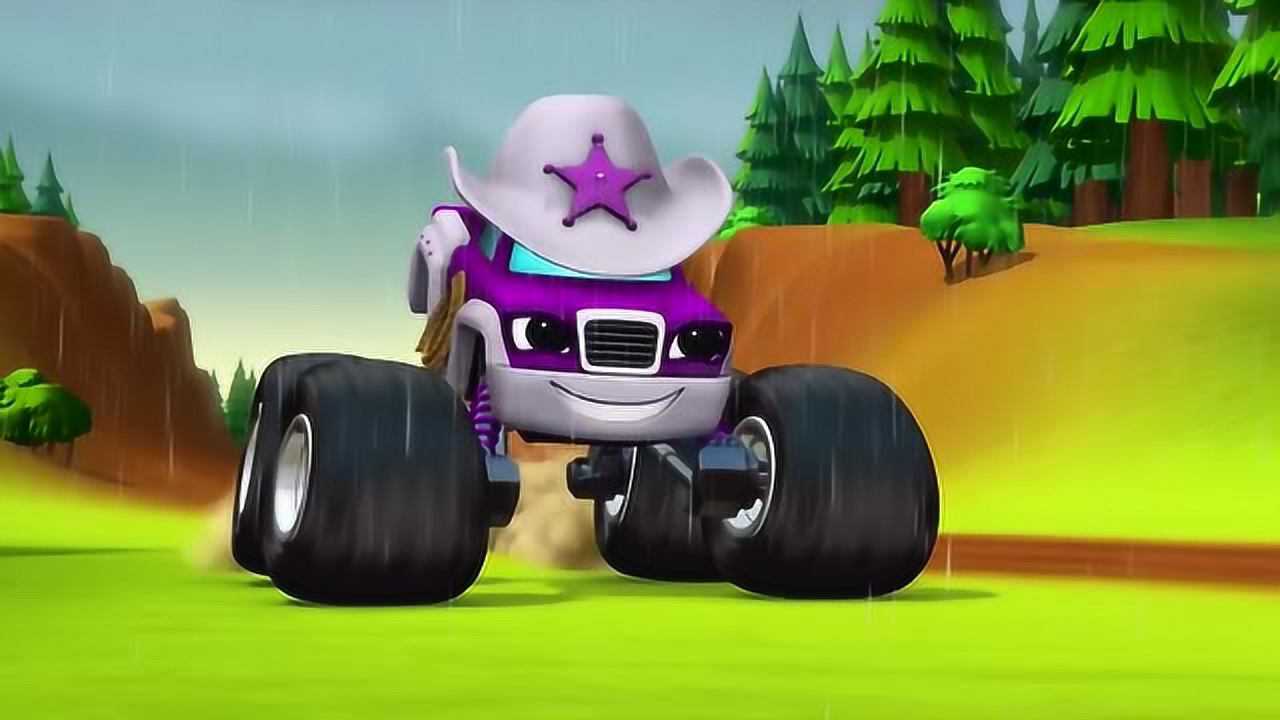 旋风战车队:怪兽赛车们的空中旋转真的是太酷了!