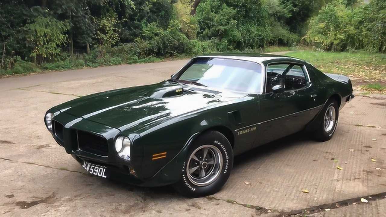 1973年庞蒂亚克火鸟transam 7.5升v8顶配!