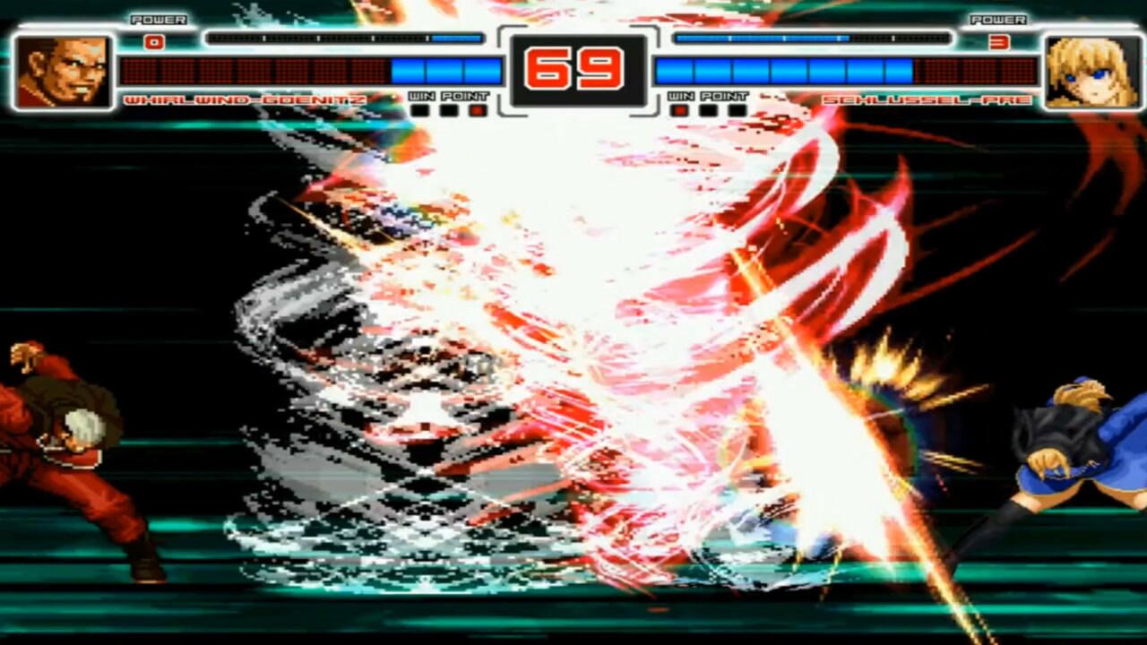 拳皇mugen高尼茨和暴风子同时放隐藏大招究竟会是什么结果