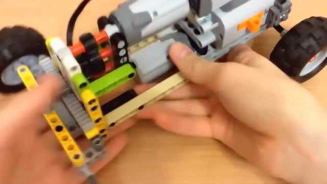 乐高lego 如何用乐高积木拼搭一辆遥控汽车