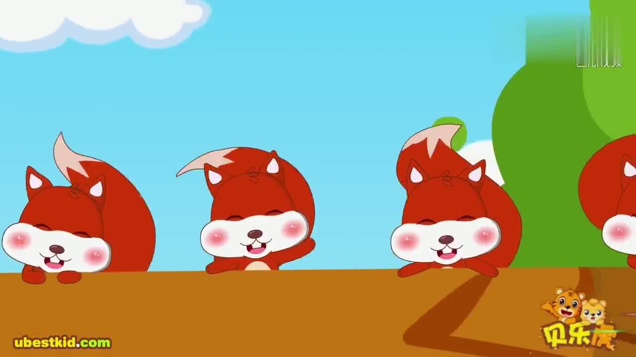 儿童数字认知童谣《五指歌》教会孩子数数的儿歌_腾讯视频