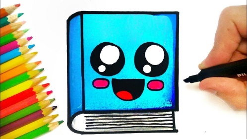 儿童简笔画:一本可爱小书本