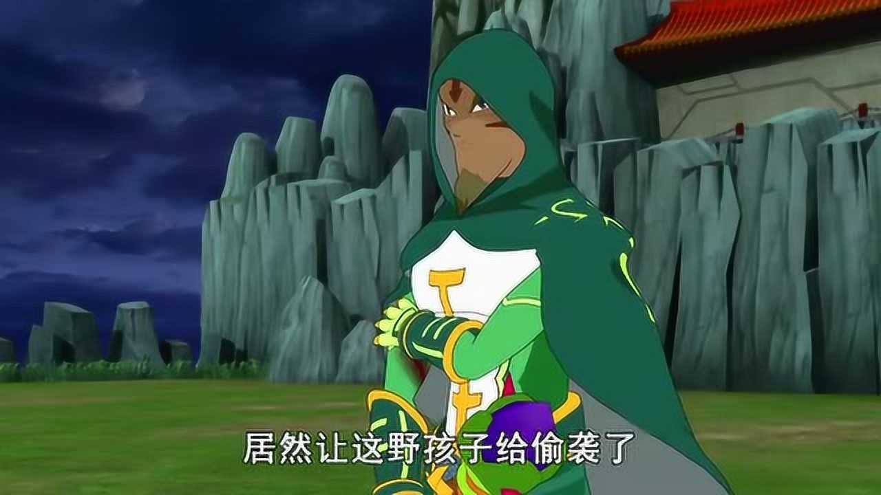斗龙战士:沙曼今天就让长老们见识一下术星门的力量