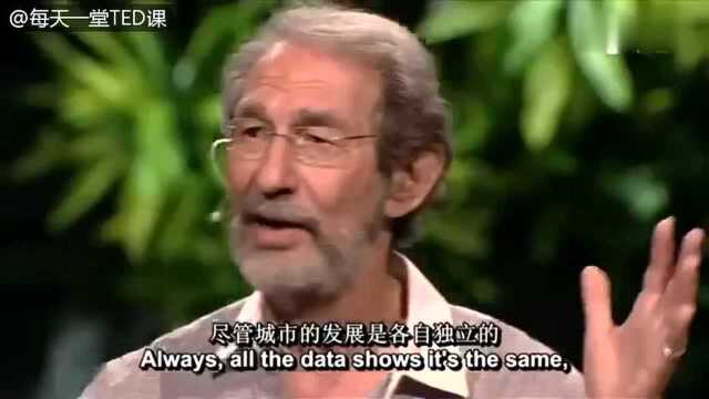 TED演讲:城市与企业中的奇妙联系 物理学家Geoffrey