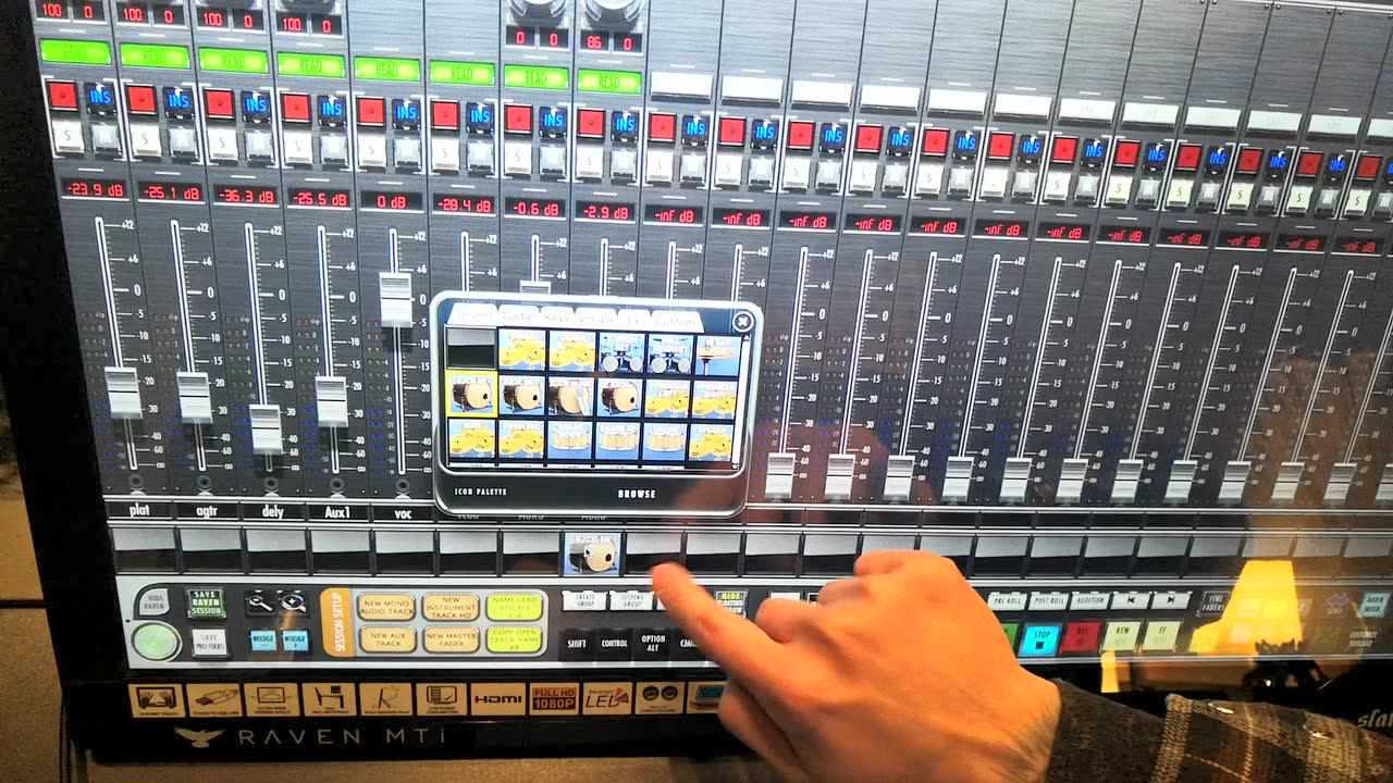蝴蝶效应录音棚----slate多点触控控制台