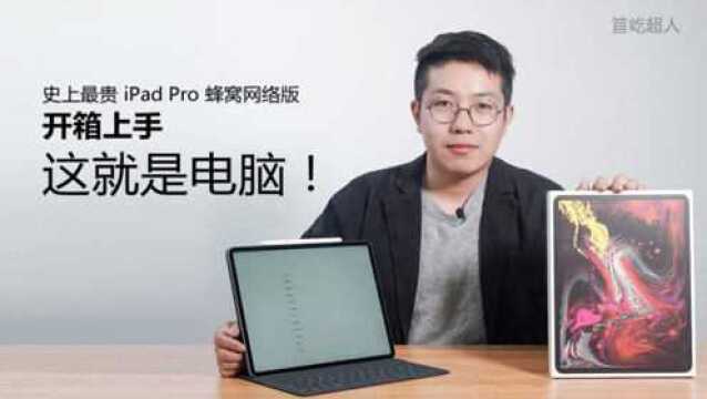 iPad Pro 蜂窝网络版开箱上手:这就是电脑!