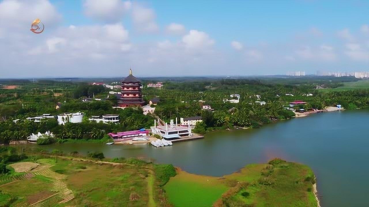 2019過大年環島遊,航拍博鰲東方文化苑