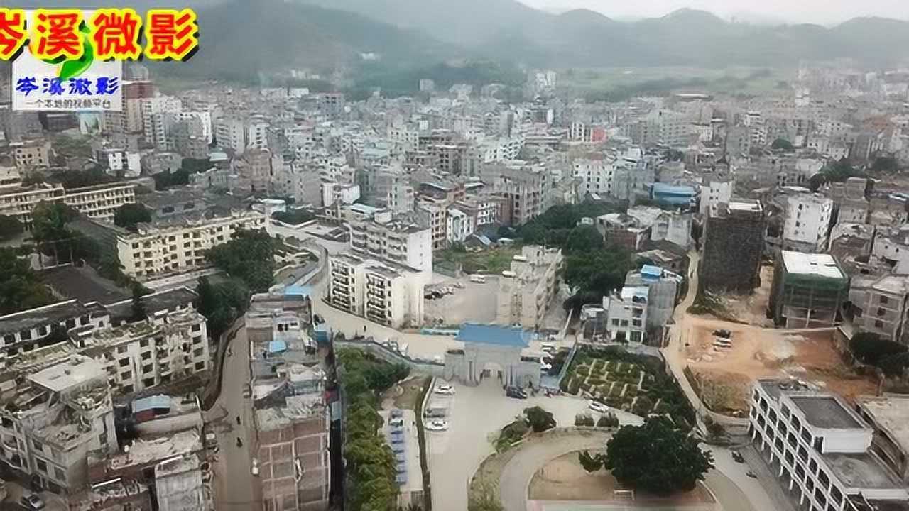 航拍岑溪市筋竹镇岑溪微影腾讯视频}