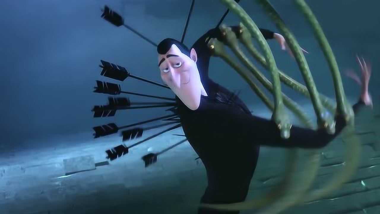 精灵旅社3德古拉为了和女船长跳舞伤的好惨