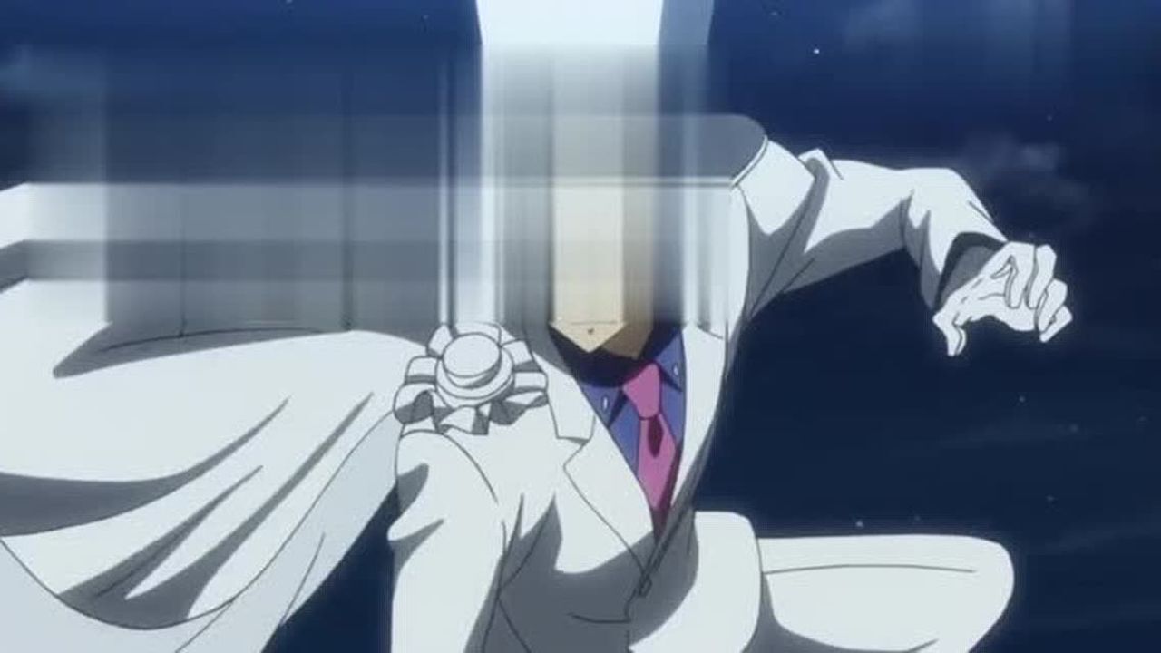 怪盗基德:基德在火车上被人用枪指着转身投降,这不是真的吧?