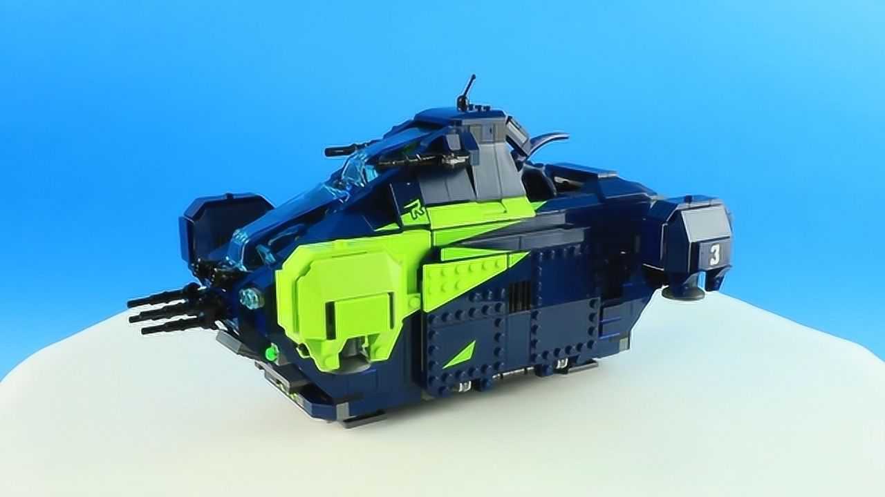 乐高积木大电影2系列 雷克斯战斗飞船