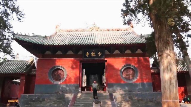 河南嵩山少林寺,景色很美就是门票太贵