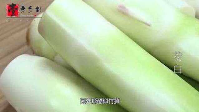 茭白不是笋,而是植物染上病菌,而形成的蔬菜