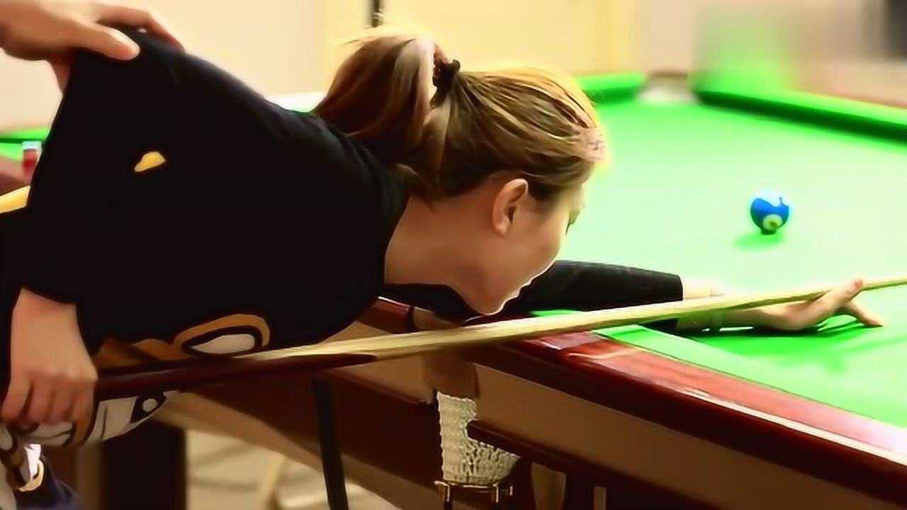 台球教学台球出杆不直不用怕我们可以从基础的运杆练习走起