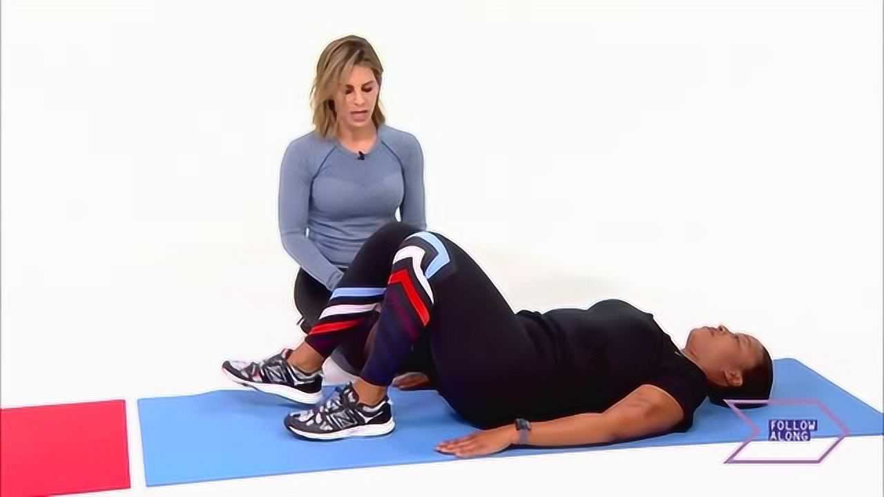 减肥照着做专业健身私教分解指导专注拉伸有氧和力量训练