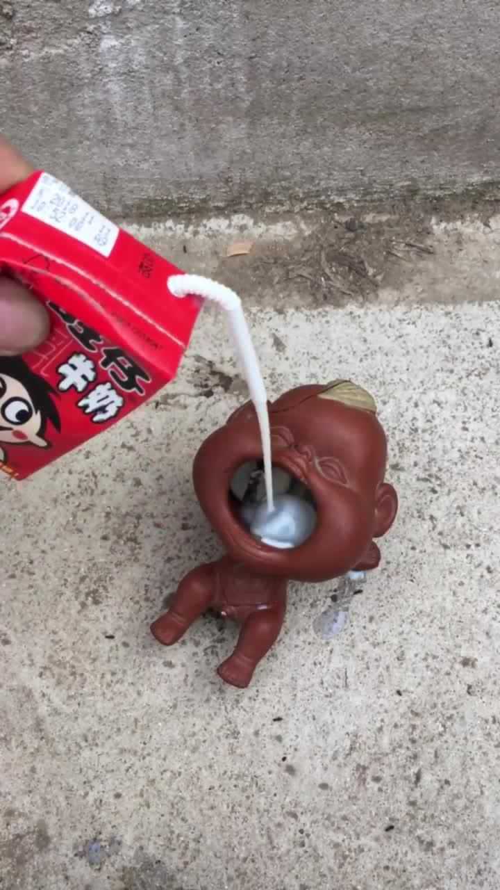 旺仔牛奶泡琥珀太恐怖