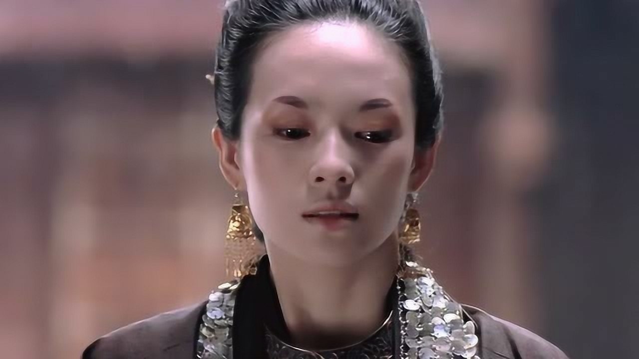 章子怡经典古装剧一袭帝王装将演技发挥的很全面