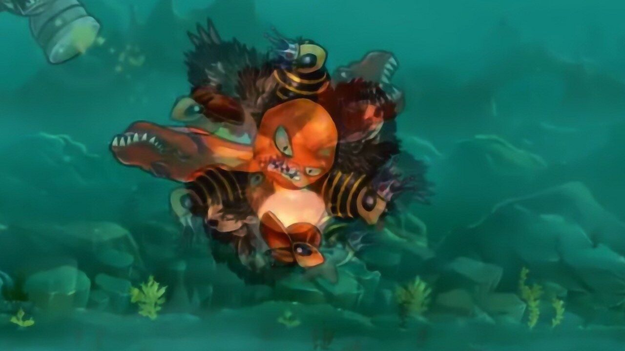 变异八爪鱼当得知获奖的不是自己八爪鱼准备破坏颁奖典礼