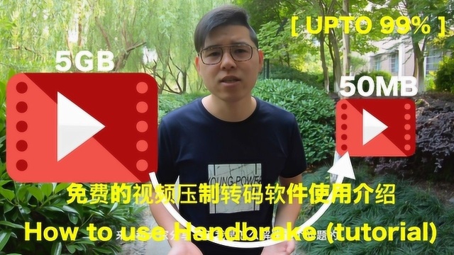 免费的软件HandBrake,在不损失画质情况下进行无损压缩