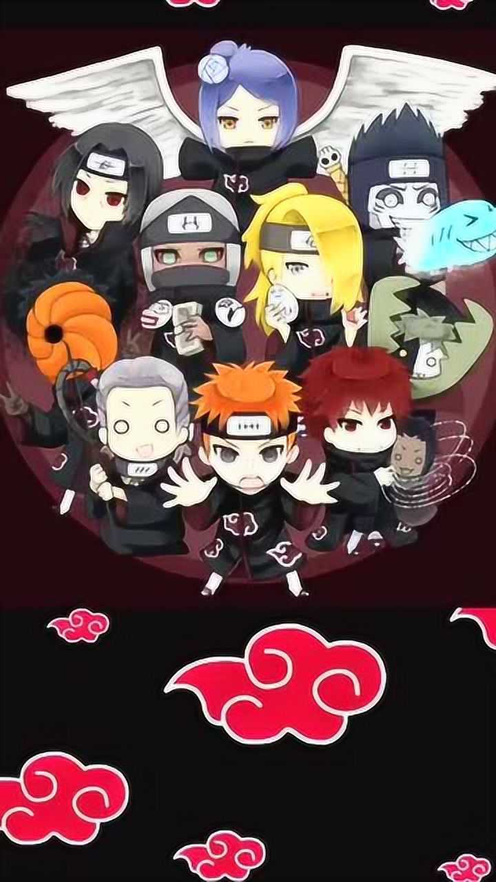 晓组织谁最可爱?火影忍者晓动态壁纸