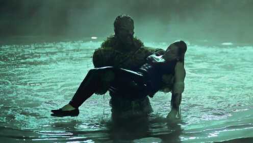 恐怖美剧《沼泽怪物》第五集，女鬼肖娜死因曝光，是女主推河里的