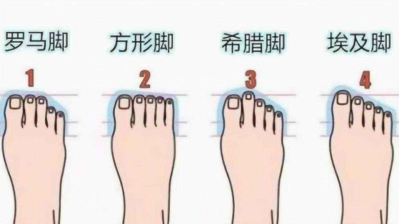 脚趾看命运二脚趾长的人有福气脚趾平的最辛苦你属于哪种