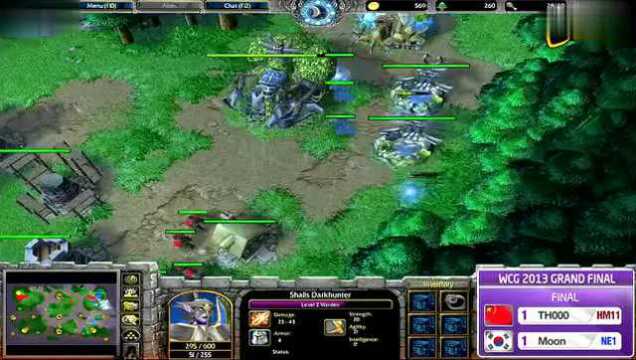 WCG2013魔兽争霸Ⅲ决赛:TH000 vs Moon 3