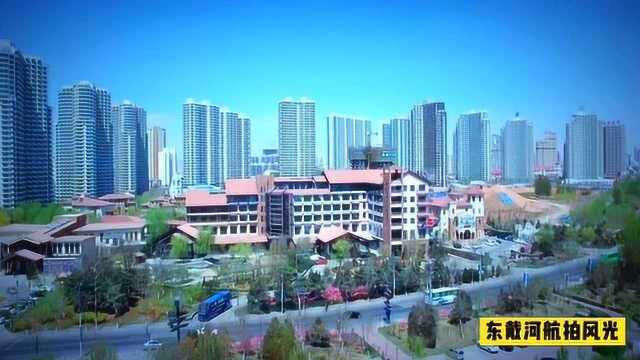 东戴河旅游 东戴河航拍风光