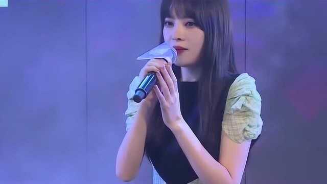 SNH48何晓玉,这次你陪着我两个人走,回去的路回头就有彩虹