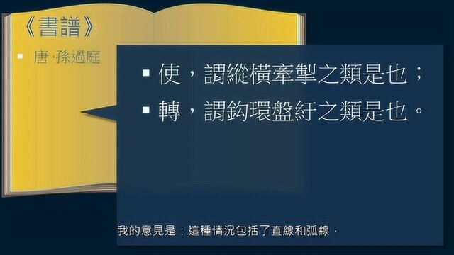 黄简讲书法:二级课程笔势篇36 笔势系统表的改进