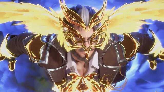 斗罗大陆院长终于展现武魂真身金翅金爪猫头鹰