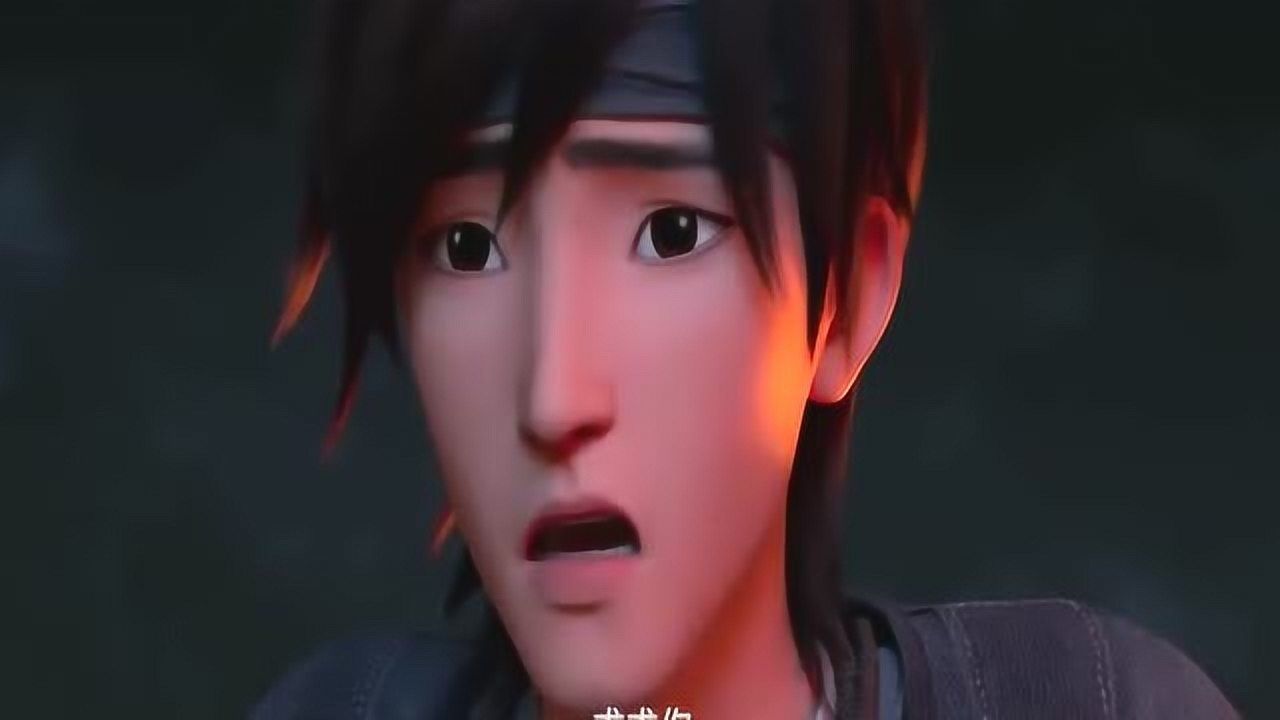 白蛇缘起许宣在废墟中找到了小道士就知道小白应该没事